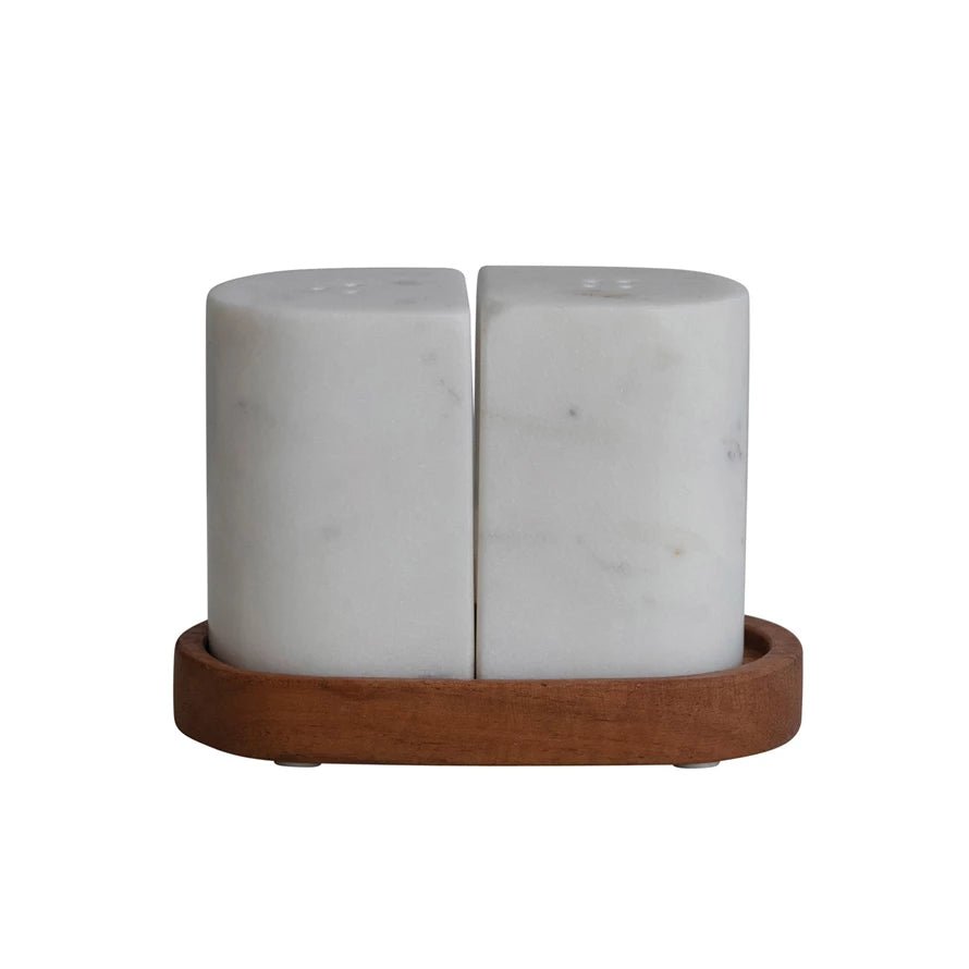 Marble Salt & Pepper