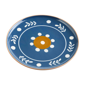 BLUE DOT PLATTER