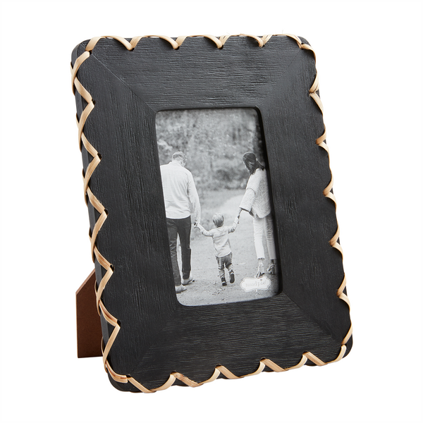 4x6 Black wood picture frame