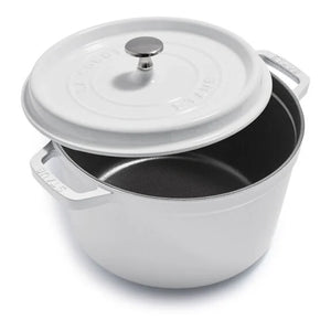 White Cocotte w/ Lid 5qt